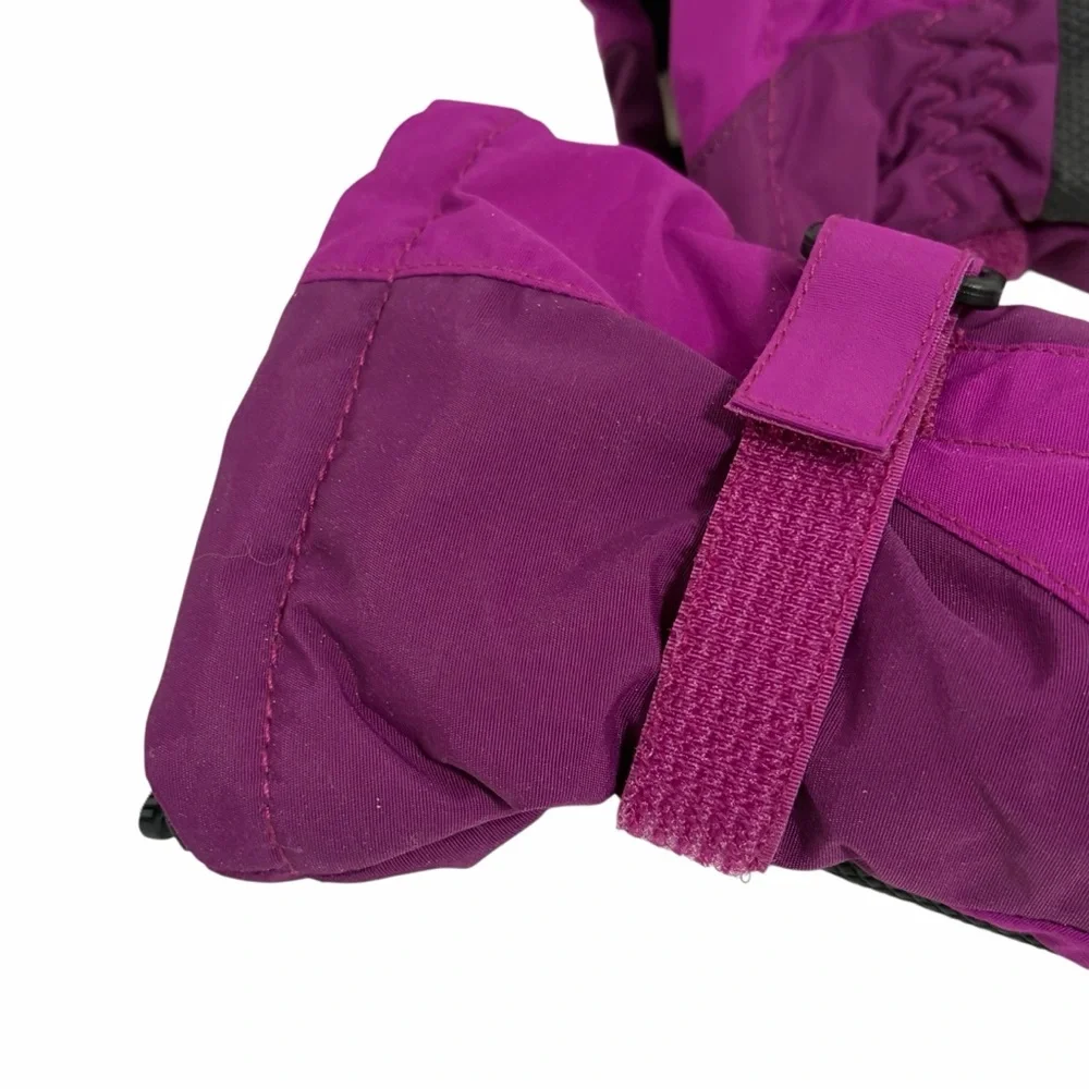 Lands’ End Kids Squall Snow Mittens Girls Raspberry Pink - New - Size 5